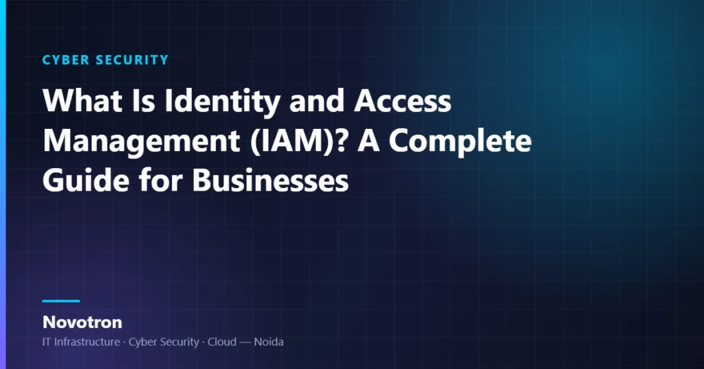 Novotron guide — What Is Identity and Access Management (IAM)? A Complete Guide for Businesses